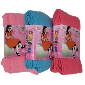 Girl Winter Tights, Kids Stocking Variety of Colors, Size 6-8, NEW